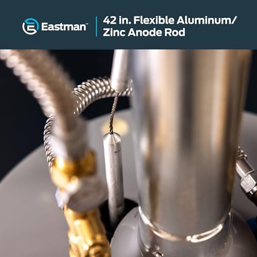 Eastman 42 İnç Esnek Alüminyum/Çinko Anot Çubuğu, 3 İnç Nipel, 60288