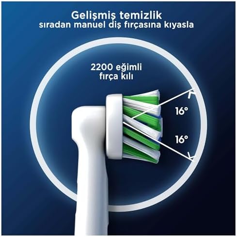 Alternative view of Cross Action X-Filament Şarjlı Diş Fırçası Yedek Başlığı 4 Adet