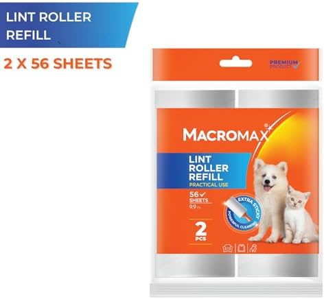 Macro Max Tüy Toplayıcı Yedek Rulo 2'li Paket (Toplam 112 Yaprak)