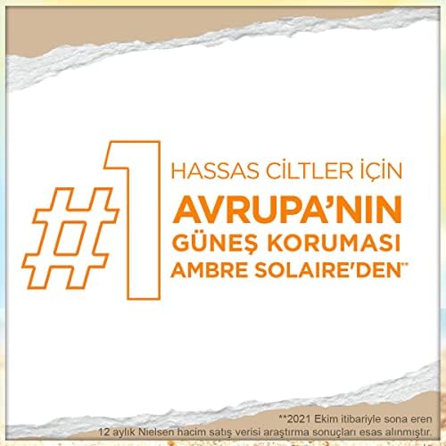 Ambre Solaire Sensitive Advanced Hipoalerjenik Güneş Koruyucu Süt SPF50+ 175ML