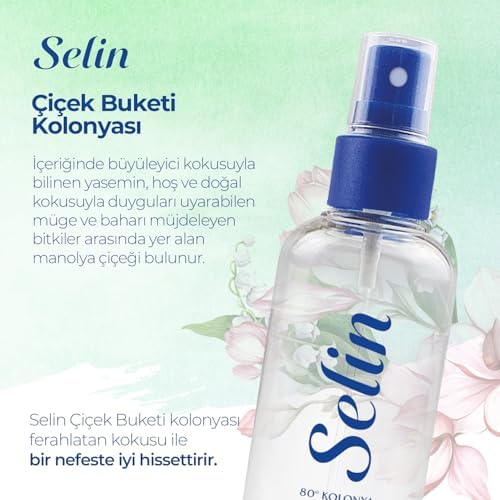 Alternative view of Selin Çiçek Buketi Kolonyası 400 ml