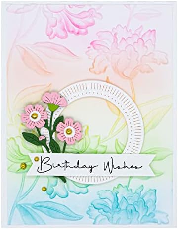 Alternative view of SPELLBINDERS PAPERCRAFTS, INC 3D Kabartma Klasörü Beau Bloom, Opak