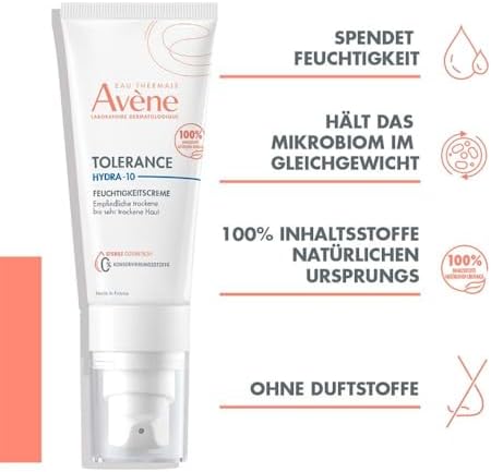 Alternative view of Tolerance Hydra-10 Kuru veya Çok Kuru Hassas Ciltler için Nemlendirici Krem 40 ml