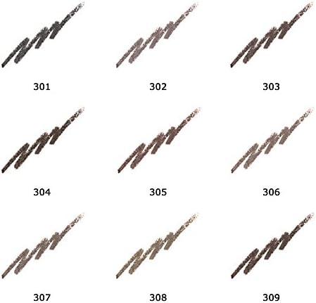 Eyebrow Pencil No: 304 Charcoal - Şekillendirici Fırçalı Kaş Kalemi