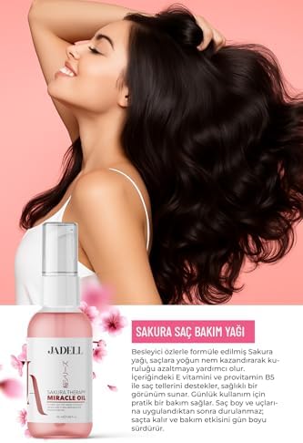 Jadell Sakura Therapy Miracle Oil Saç Yağı