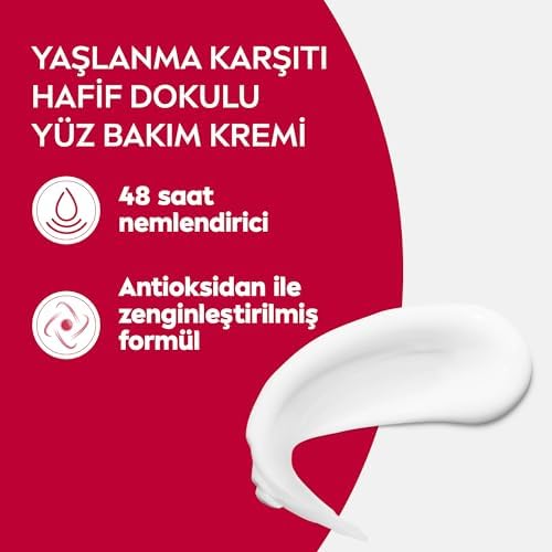 Alternative view of Yaşlanma Karşıtı Yüz Kremi 100 ml, 24 Saat Nemlendirici Yüz Kremi, UV Koruması