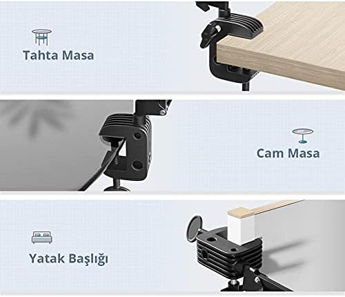Alternative view of Uzun Kollu Ayarlanabilir Masaüstü Tablet ve Telefon Tutucu