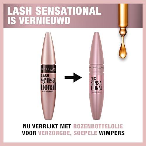 New York Lash Sensational Yelpaze Etkili Siyah Maskara 1 Paket (1 x 9.5 ml)