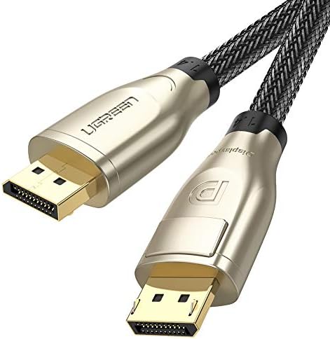 8K 60Hz 4K 144Hz v1.4 DisplayPort Görüntü ve Ses Aktarım Kablosu 3 Metre - Görsel 3