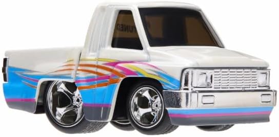 CarTuned S3 1985 SR5, Desenli Custom Diecast Araba, Çok Renkli, Metal Gövde, Arabası