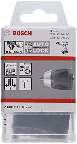 Professional Hızlı sıkıştırmalı matkap aynası (1 kovan, sıkıştırma aralığı 1,5 – 13 mm, giriş 1/2 inç – 20, sağ ve sol hareket, akülü matkap aksesuarı) - Görsel 3