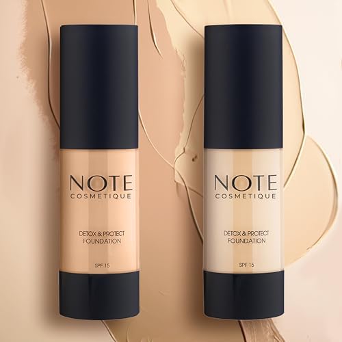 Detox & Protect 01 Canlandırıcı Etkili SPF 15 Kapatıcı Fondöten