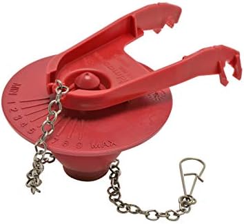 Alternative view of Fluidmaster PerforMAX 502CN3 evrensel klozet kapağı, 5,1 cm yıkama valfleri için, ayarlanabilir masif çerçeve tasarımı, kolay kurulum, 3 adet, kırmızı, 3 adet