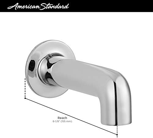 American Standard 8888317.243 Studio S Diveter Olmayan 1/2 IPS Küvet Ağzı, Mat Siyah