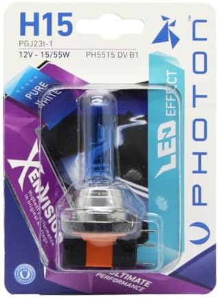 Alternative view of Ampul H15 12V 15/55W Xen Vision (Tekli Blister) (Beyaz Işık) 6000K PHT PH5515 DV B1