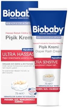Alternative view of Biobaby Bebekler ve Çocuklar için Pişik Kremi (75 ml)