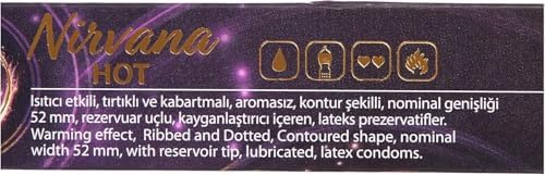 Nirvana Hot Prezervatif 10 Adet