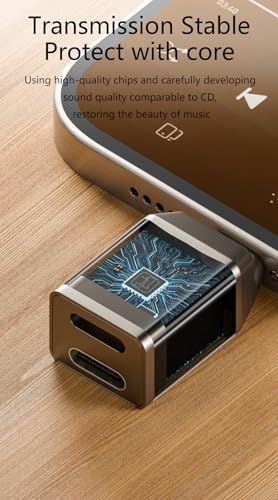 Alternative view of Type C to Type C ve Lightning 45W Hızlı Şarj Kulaklık Dönüştürücü OTGCL