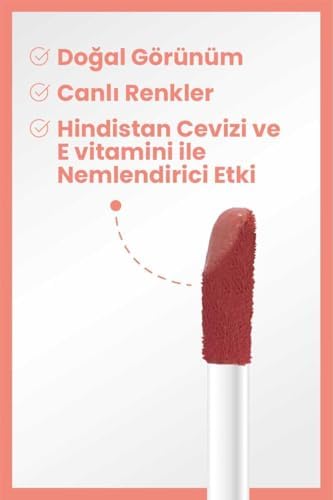 Alternative view of Smart Cheek Blusher No: 109 Işıltılı Gül Kurusu - Cam Cilt Görünümü Veren Likit Allık