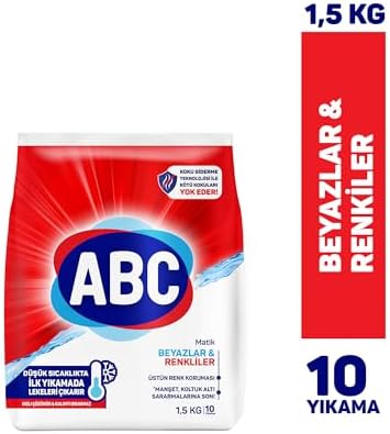 DETERJAN Matik Beyazlar & Renkliler 1,5 Kg