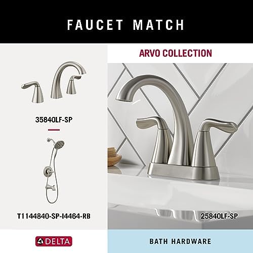 ARV35-DN Arvo Havlu Askısı, SpotShield Fırçalanmış Nikel - Görsel 3