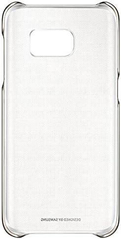 Galaxy S7 Cep Telefonu Kılıfı, Şeffaf Altın - Görsel 3
