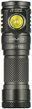 Free Camp AND-JC10 Led Fener, Unisex, Siyah, Tek Beden
