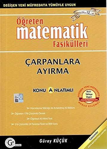 Alternative view of Gür Öğreten Matematik Fasikülleri Çarpanlara Ayırma