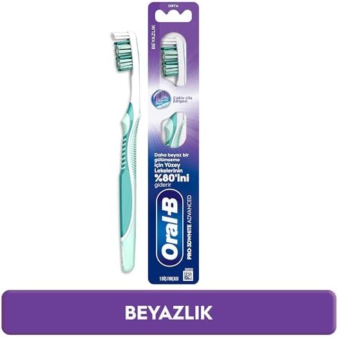 Pro-3DWhite Advanced Beyazlık Diş Fırçası, Orta Sertlik