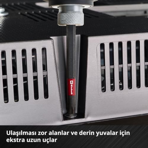Orijinal M-CASE 38-Parça Darbeye Dayanıklı Uç Seti (25 mm, 50 mm Ve 90 mm Uçlar, Altıgen Lokmalar, 60 mm Uç Tutucu, Saklama Kutusu Dahil) - 49109250 - Görsel 3
