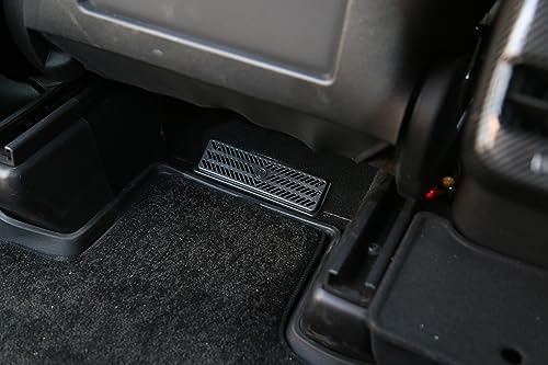 Tesla Model Y Ön Koltuk Altı Havalandırma Izgara Koruyucu Kapağı Set | Juniper Uyumlu Değildir