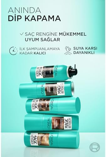 Alternative view of Retouch Beyaz Dipleri Kapatıcı Sprey 75 ml - Altın Kahverengi