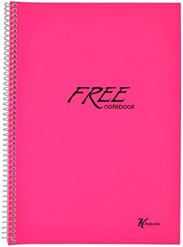 A4 80 Yp. Çizgili PP Kapak Spiralli Free Defter