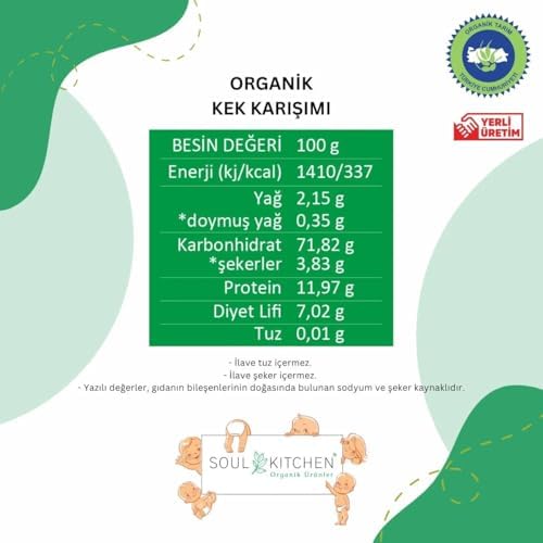 Alternative view of ORGANİK KEK KARIŞIMI 300GR