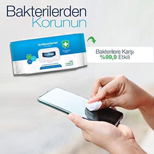 Antibakteriyel Islak Mendil 100 Yaprak