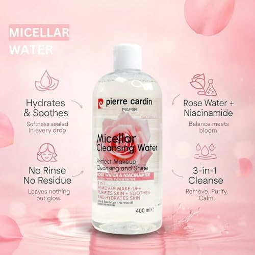 Alternative view of Gently Cleansing Micellar Water with Rose Water & Niacinamide-Makyaj Temizleme Suyu