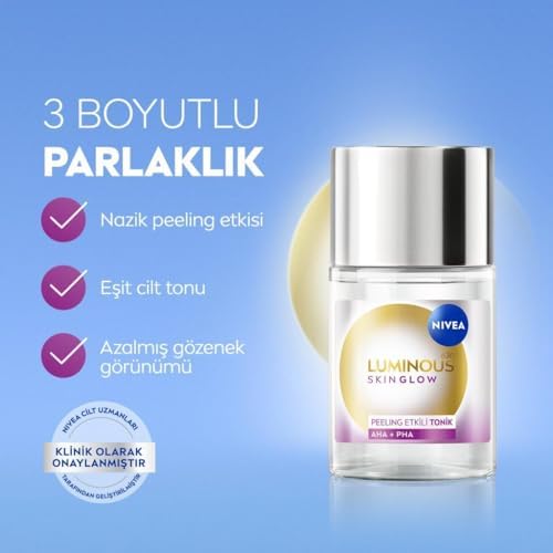 Alternative view of Luminous630 Skin Glow Peeling Etkili Tonik 100 ml,Parlaklık, Aydınlık Cilt,Eşit Cilt Tonu, Gözenek Arındırıcı,AHA,BHA, Aloe