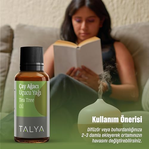 Alternative view of %100 Saf Çay Ağacı Uçucu Yağı 10ml - Akne ve Sivilce Karşıtı - Cilt Bakımı - Difüzör için Aromaterapi Yağı