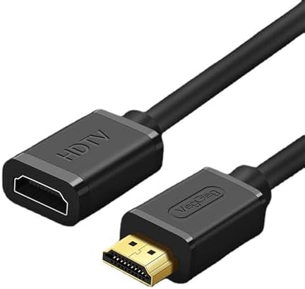 Alternative view of 4K 60Hz Dişi Erkek HDMI 2.0 Uzatma Kablosu 1 Metre