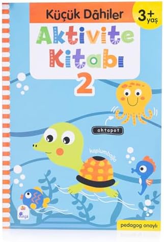 Alternative view of Aktivite Kitabı 2 - Küçük Dahiler 3+ Yaş: Pedagog Onaylı