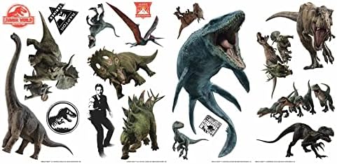 Jurassic World Fallen Kingdom Soy ve Yapıştır Duvar Çıkartmaları, 'ten RMK3798SCS - Görsel 3