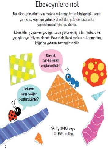 Yırt, Kes, Yapıştır: Küçüklere Eğlenceli Etkinlikler