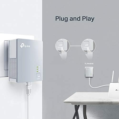 Alternative view of TL-PA4010KIT, AV600 Powerline Adaptör Başlangıç Kiti