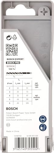 Professional Accessories Matkap ve Kırıcı Delici Uçları, Ahşap Matkap, Gri, 5 Adet - Görsel 2