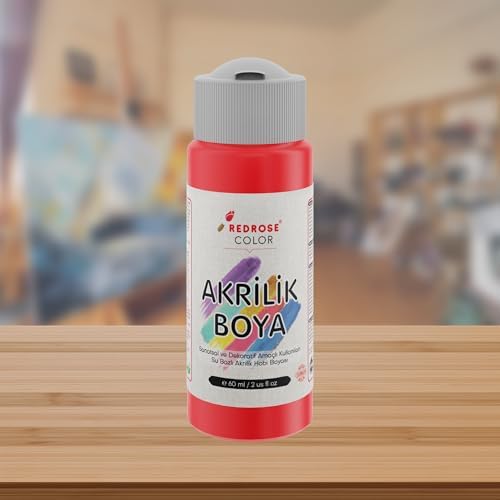 Alternative view of Kırmızı Akrilik Boya 60ml