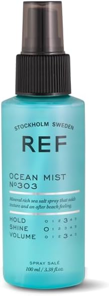 Ocean Mist N°303 100 Ml Travel Size Deniz Tuzu Spreyi Doğal, Mat, Hacimli ve Ferahlatıcı Etki için