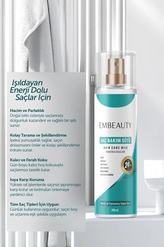 Alternative view of Embeauty Besleyici Keratin Kolajen Saç Bakım Sütü 200 ML