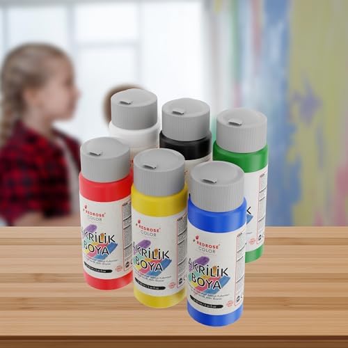 Alternative view of Ana Renkler Akrilik Boya 6'lı Set 6x60ml