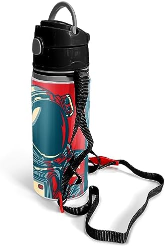 Alternative view of Pipetli Alüminyum Matara (600 ml)
