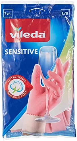 Alternative view of Candy Pink Sensitive Eldiven,%100 Doğal Lateks, L